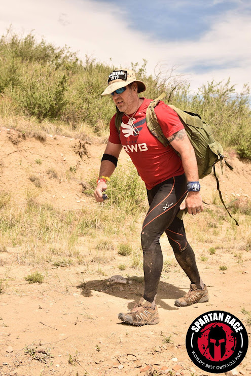 Ruck portion of Fort Carson, Colorado Spartan Race
